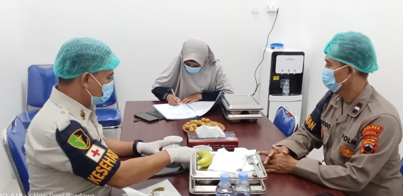 Jamin Keamanan Pangan MBG, Dokkes Polres Brebes Nyatakan Menu di SPPG Gandasuli Laik Konsumsi