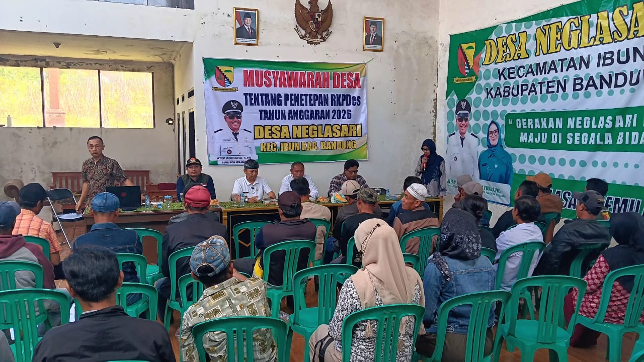 Musdes Neglasari Rumuskan Rencana Kerja Pemerintah Desa 2026