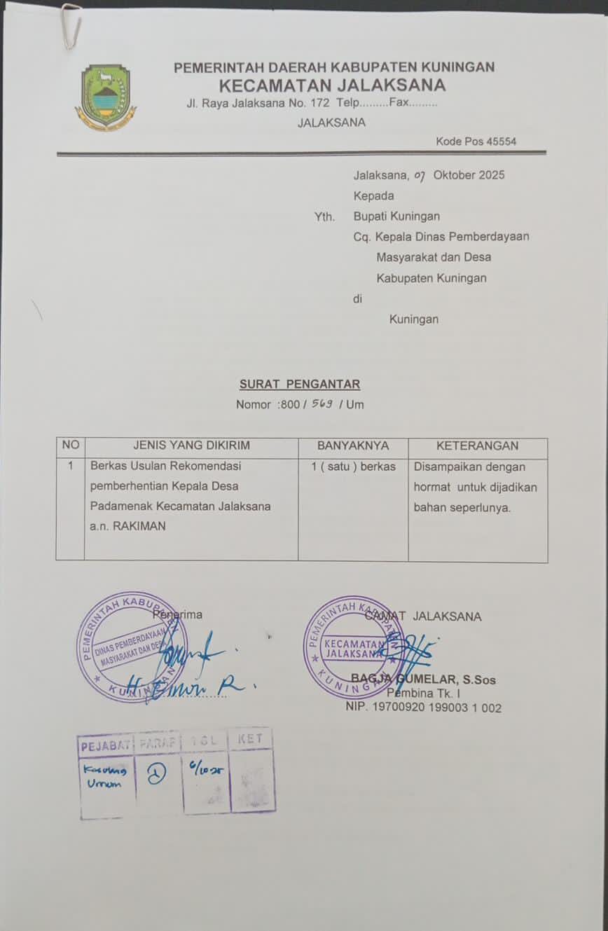 Warga Padamenak Siap Demo ke Pemda: “Ontrog Bupati, Rekom Pemberhentian Kades Mandek”