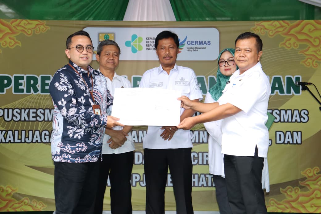 Wali Kota Cirebon Resmikan Empat Gedung Puskesmas dan Tekenal MoU Strategis