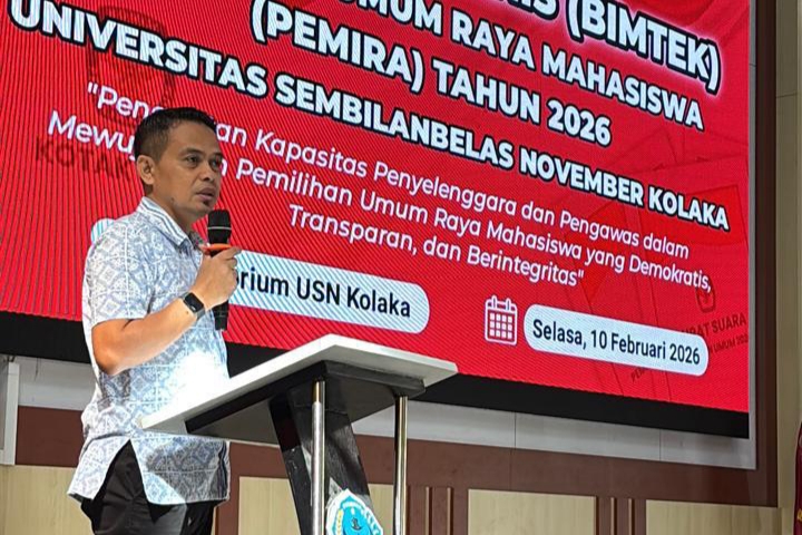Kuatkan Demokrasi Kampus USN, Qammaddin Buka Bimtek PEMIRA