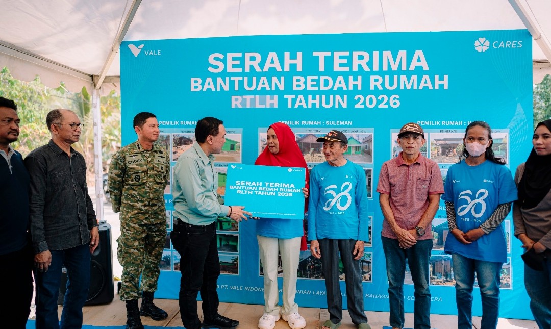 Vale Indonesia Serah Terimakan Enam Rumah Layak Huni bagi Warga di Kolaka